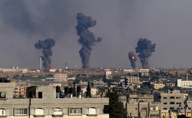 Israel bombarde la bande de gaza ce 25 mars 
